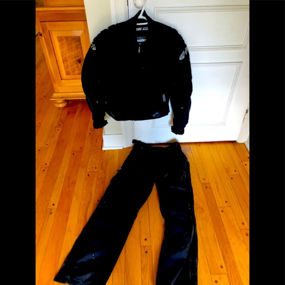 Ladies joe rocket motorcycle jacket and pants - Picture 1 of 3